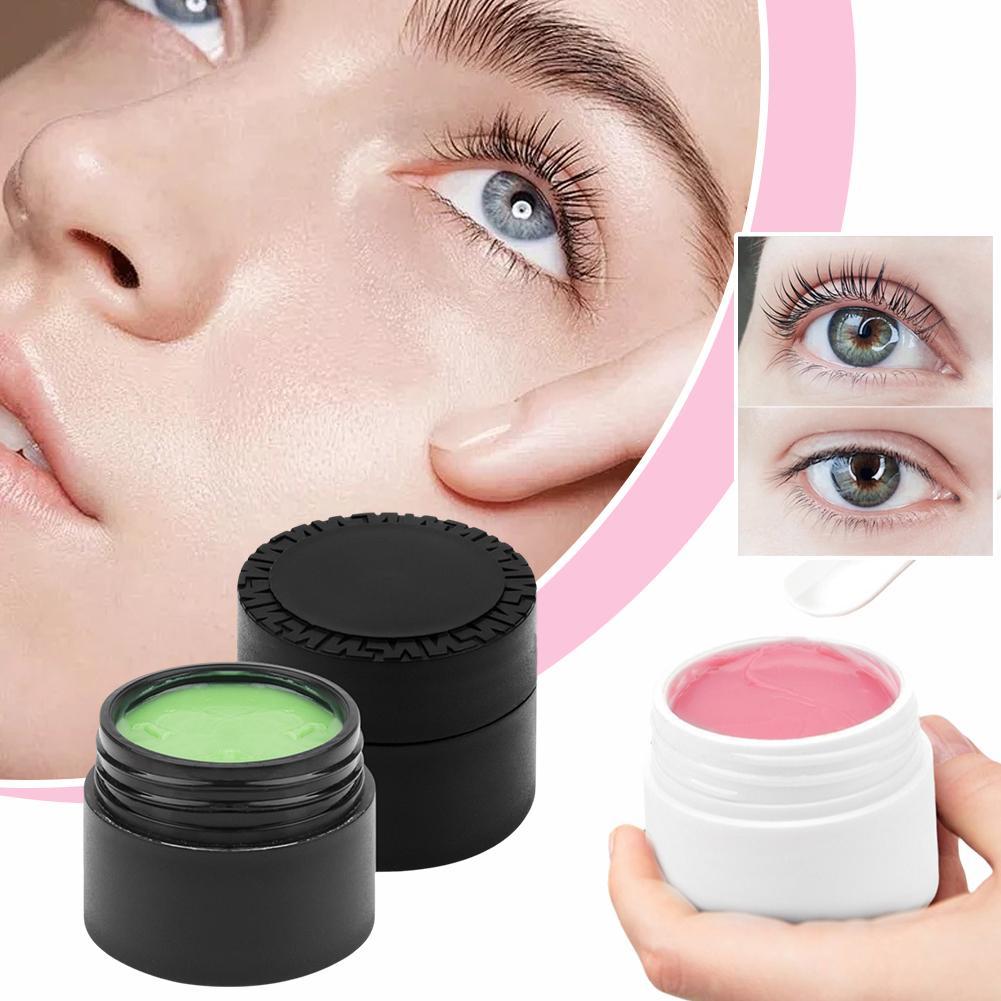 Eyelash Extension Gel Remover - 5 グラムフルーツフレーバーまつげ接着剤リムーバーゼロ刺激除去ツール臭いエクステンションクリームフレグランスクイックまつげメイクアップ H6K4