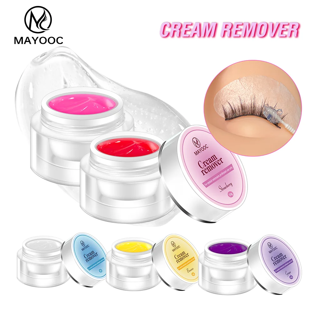 Eyelash Extension No 9 - MAYOOCプロフェッショナルまつげエクステリムーバークリーム（まつげ用）輸入新品15gグルーメイクアップツール無刺激カスタムロゴ