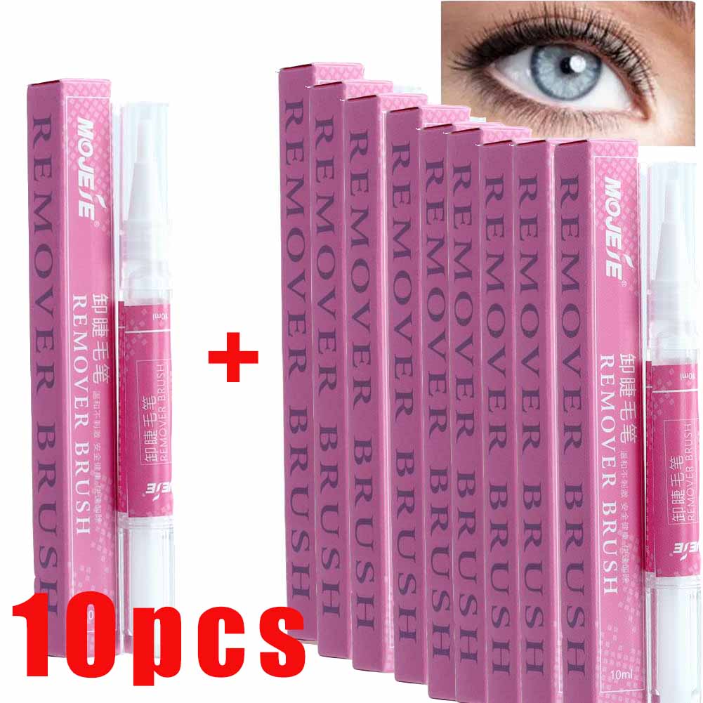 Eyelash Extension Gel Remover - 1/3/5/10 個グラフティングまつげエクステンション接着剤リムーバーペン非刺激性植物まつげジェルリムーバー接着剤メイクアップツール