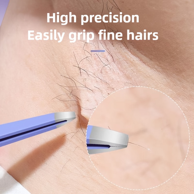 ステンレス製5点セット パープルピンセット メイクアップツー - Eyelash Extension Remover のレビューと価格