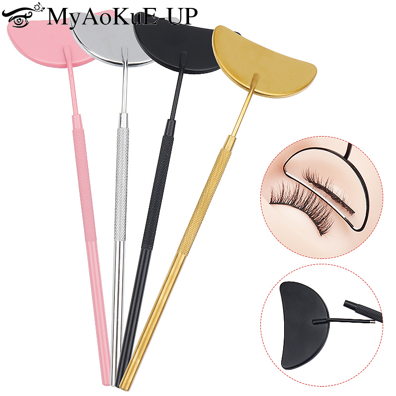 1 個まつげエクステンションミラー月型取り外し可能なステンレ - Eyelash Extension Remover At Home のレビューと価格