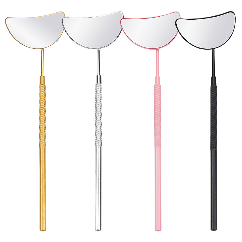 1 個まつげエクステンションミラー月型取り外し可能なステンレ - Eyelash Extension Remover At Home のレビューと価格