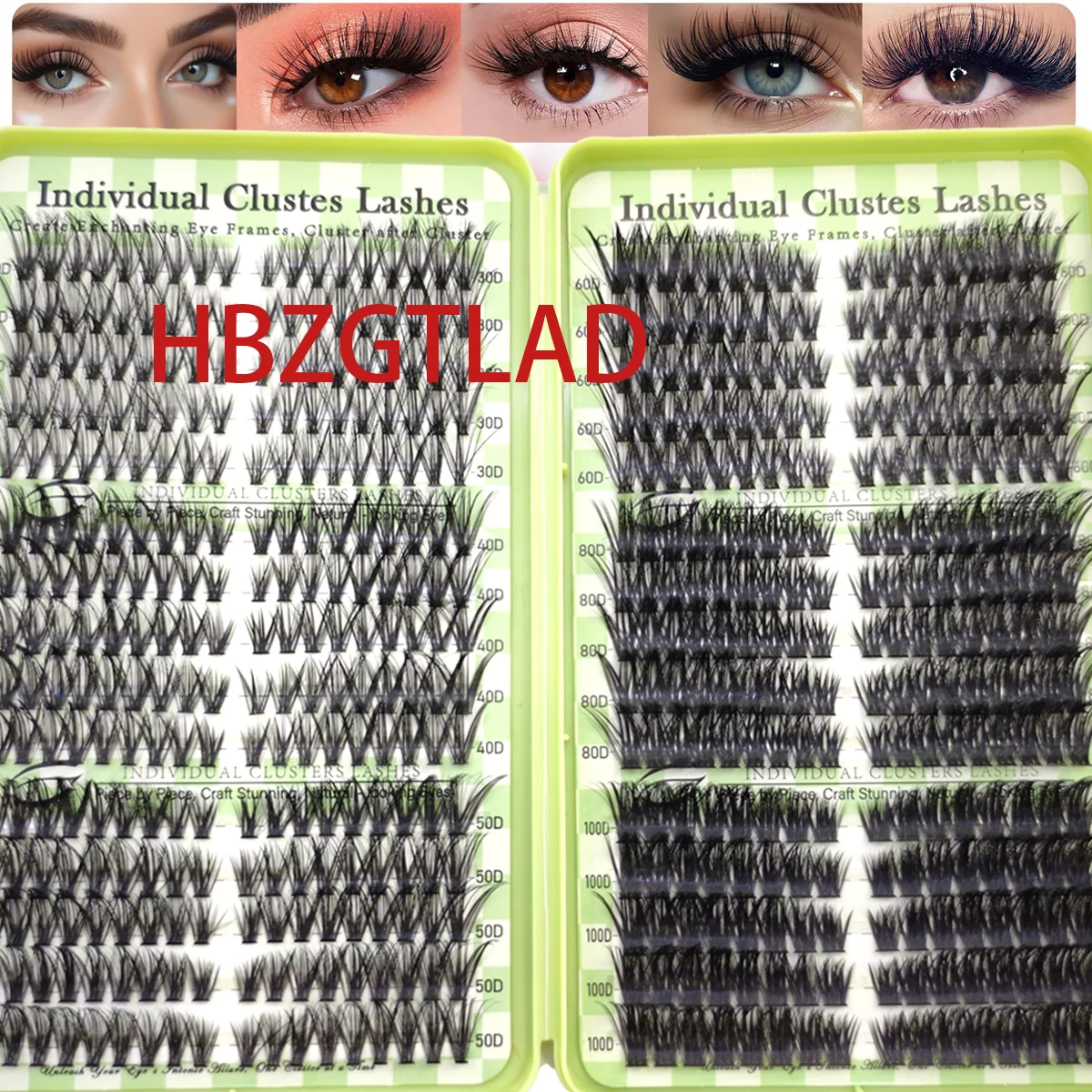 AMSDCN ラッシュクラスターブック DIYまつげエクステ - Eyelash Extension Mega Volume のレビューと価格