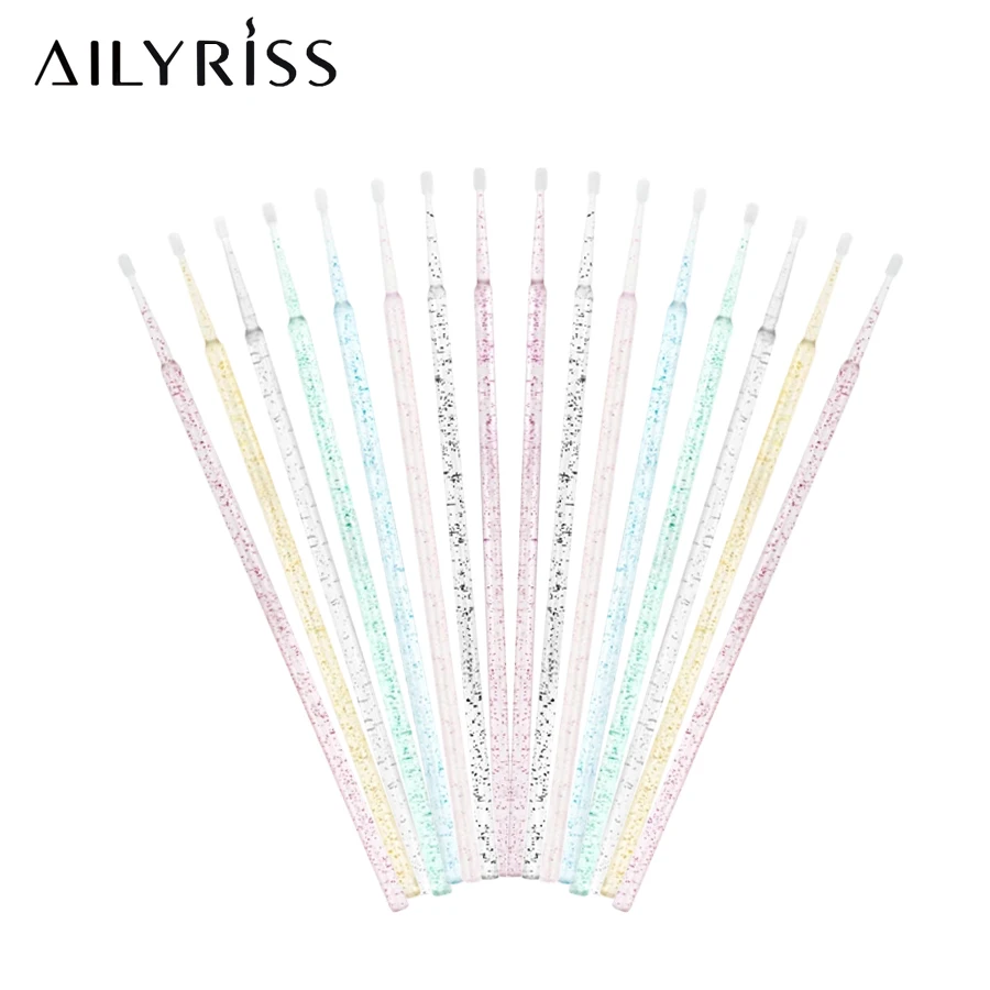 使い捨てまつげブラシと綿棒,まつげエクステツール,個々のまつ - Eyelash Extension Remover のレビューと価格