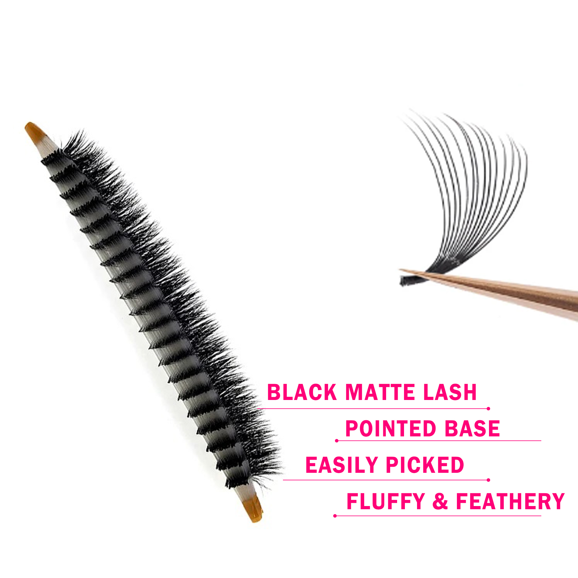 CoMango 600ファンズプレメイドボリュームファン C - Eyelash Extension Mega Volume のレビューと価格