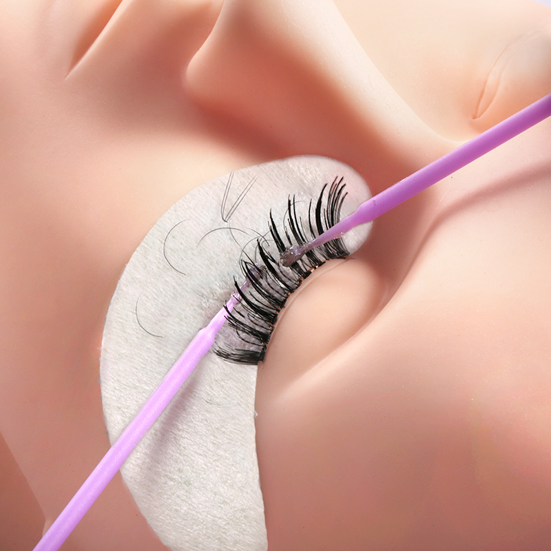 まつげエクステ用使い捨てマイクロブラシ,50個,100個,個 - Eyelash Extension Remover のレビューと価格