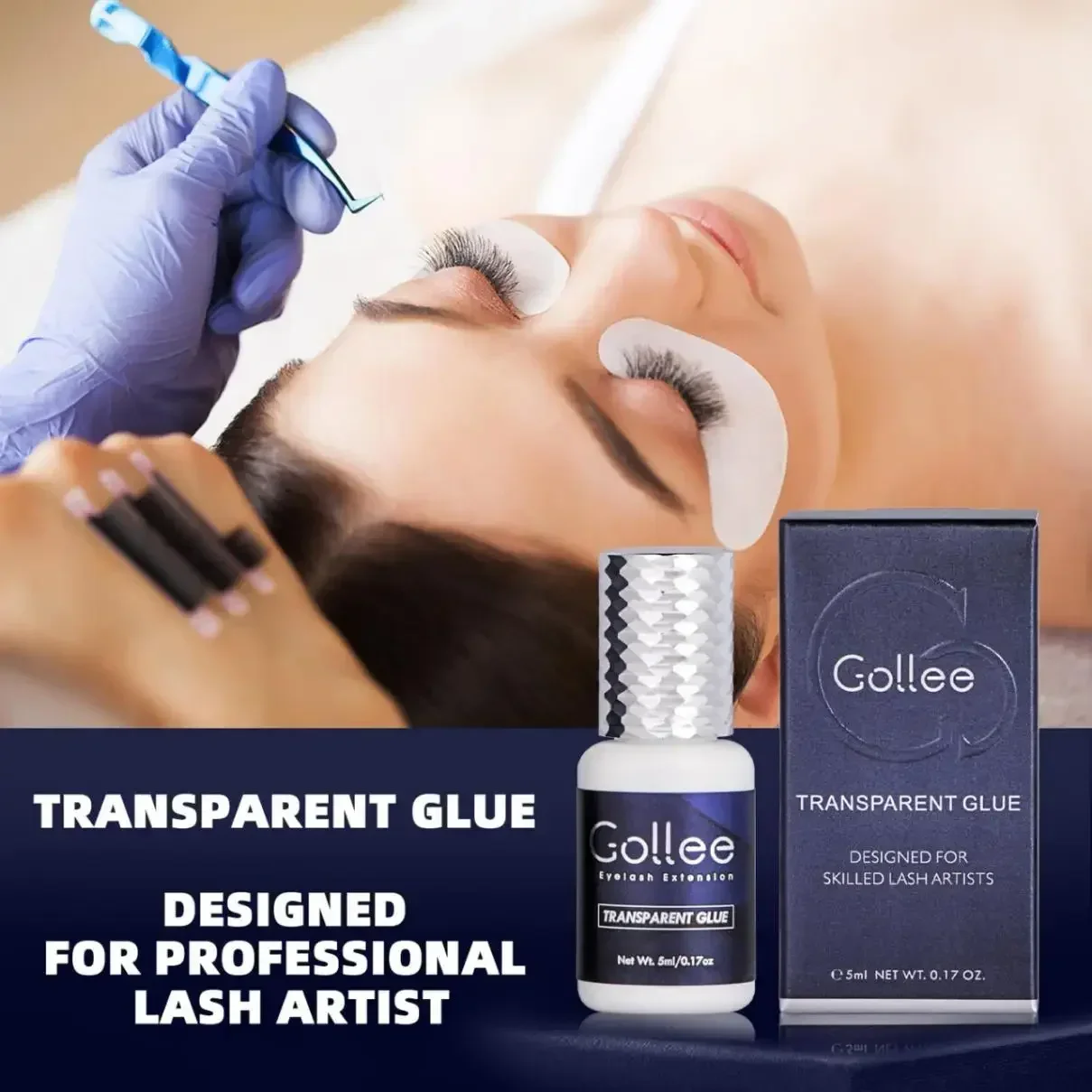 ゴリーフィール クリアまつげエクステグルー 透明接着剤 1秒 - Eyelash Extension Gel Remover のレビューと価格