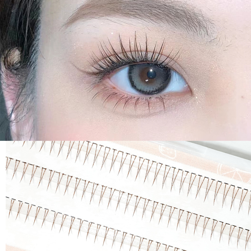 J カール V シェイプ下まつげコミックアイまつげナチュラル - Eyelash Extension Korean のレビューと価格