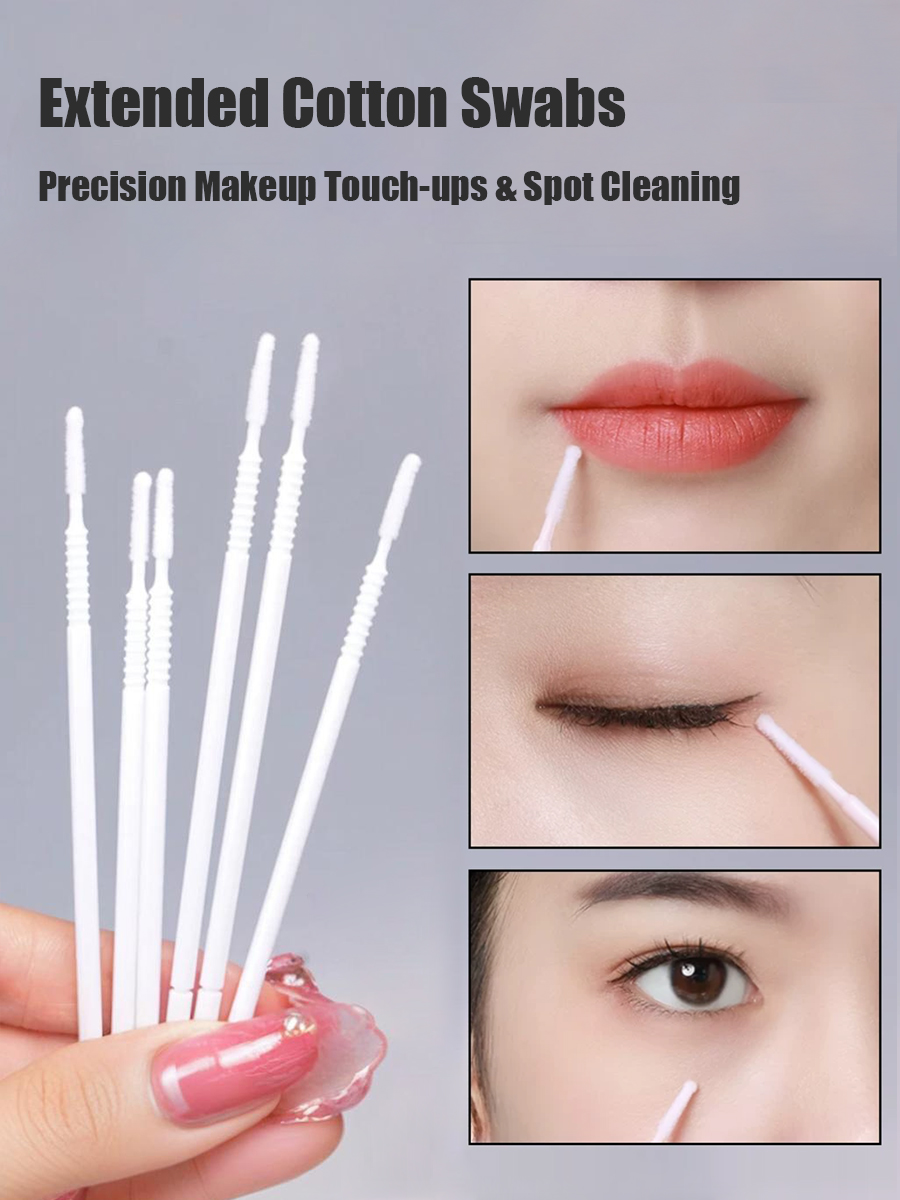 使い捨てロング綿棒まつげエクステンションマイクロブレーディン - Eyelash Extension Remover のレビューと価格