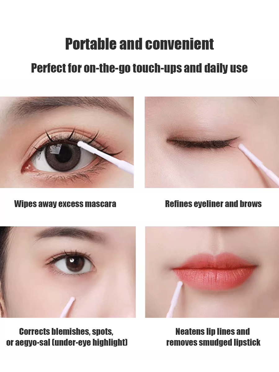 使い捨てロング綿棒まつげエクステンションマイクロブレーディン - Eyelash Extension Remover のレビューと価格