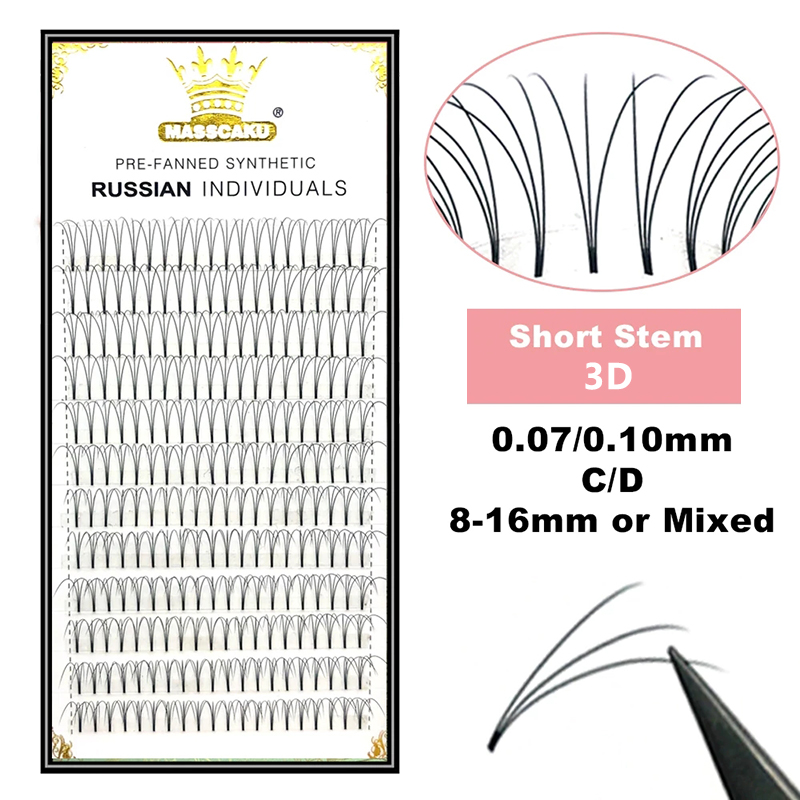 MASSCAKU まつげ既成ワイドファン 3d/4d/5d/ - Eyelash Extension Or Extensions のレビューと価格