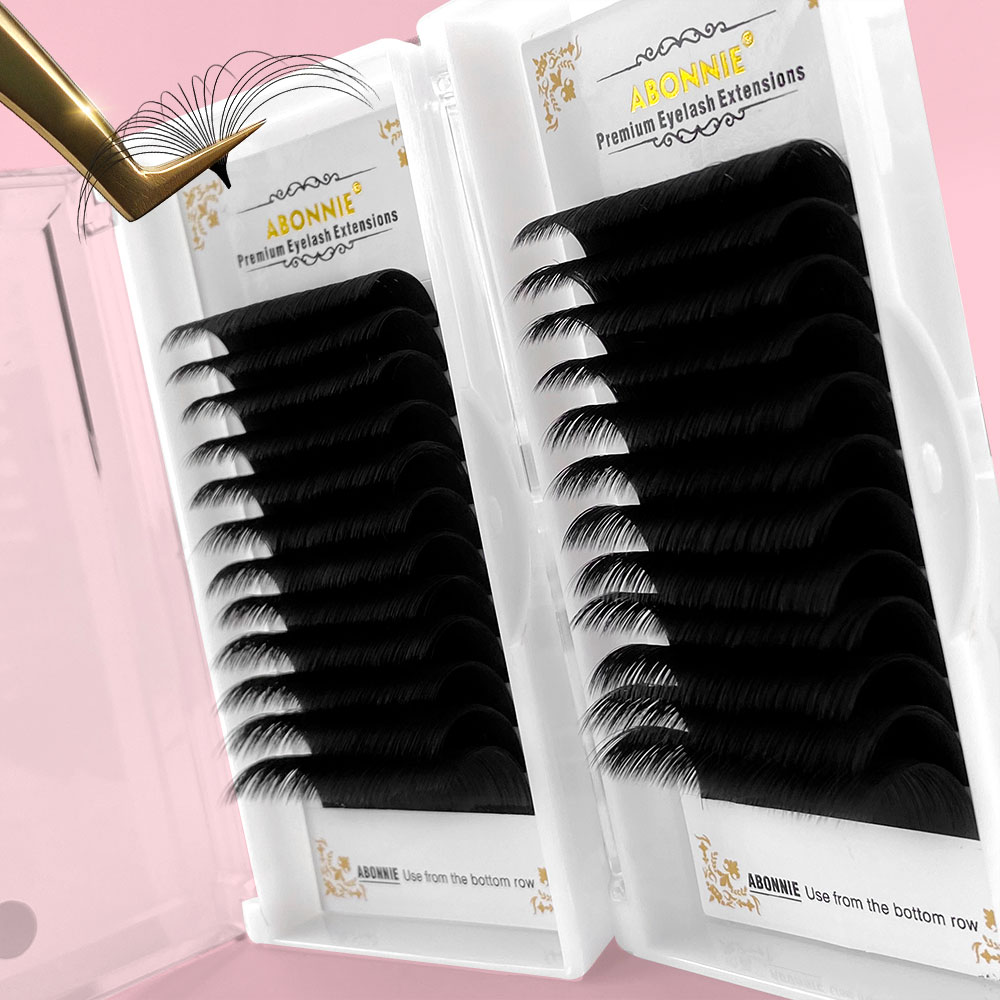 ABONNIE 0.03-0.10mm イージーファン オー - Eyelash Extension Mega Volume のレビューと価格