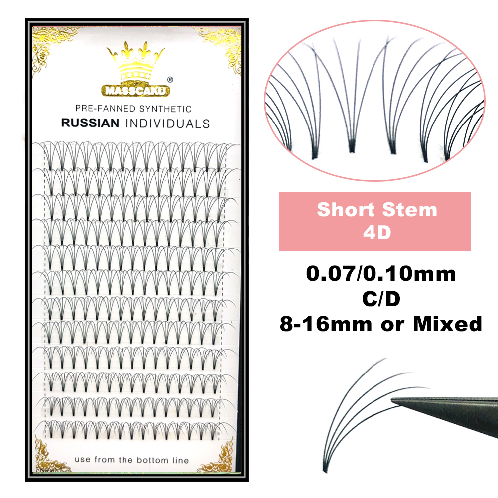 卸売12列3D 4D 5D 6Dプレメイドファン ロシアンボ - Eyelash Extension Mega Volume のレビューと価格