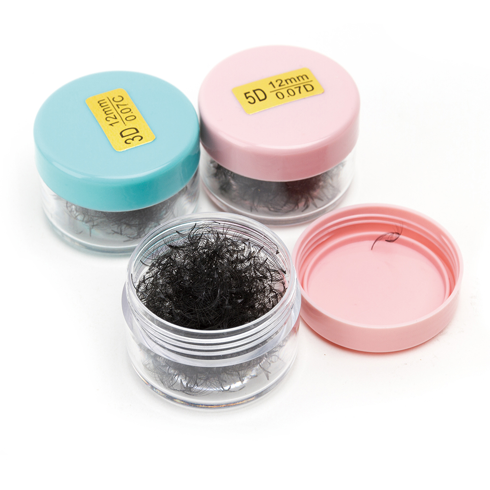 個々のまつげエクステ,1瓶,300メガファン,プロポイント, - Eyelash Extension Mega Volume のレビューと価格