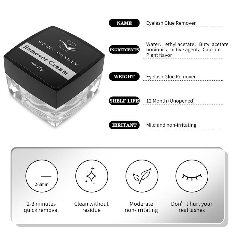 20 グラムまつげエクステンション接着剤リムーバー非刺激性速 - Eyelash Extension Gel Remover のレビューと価格