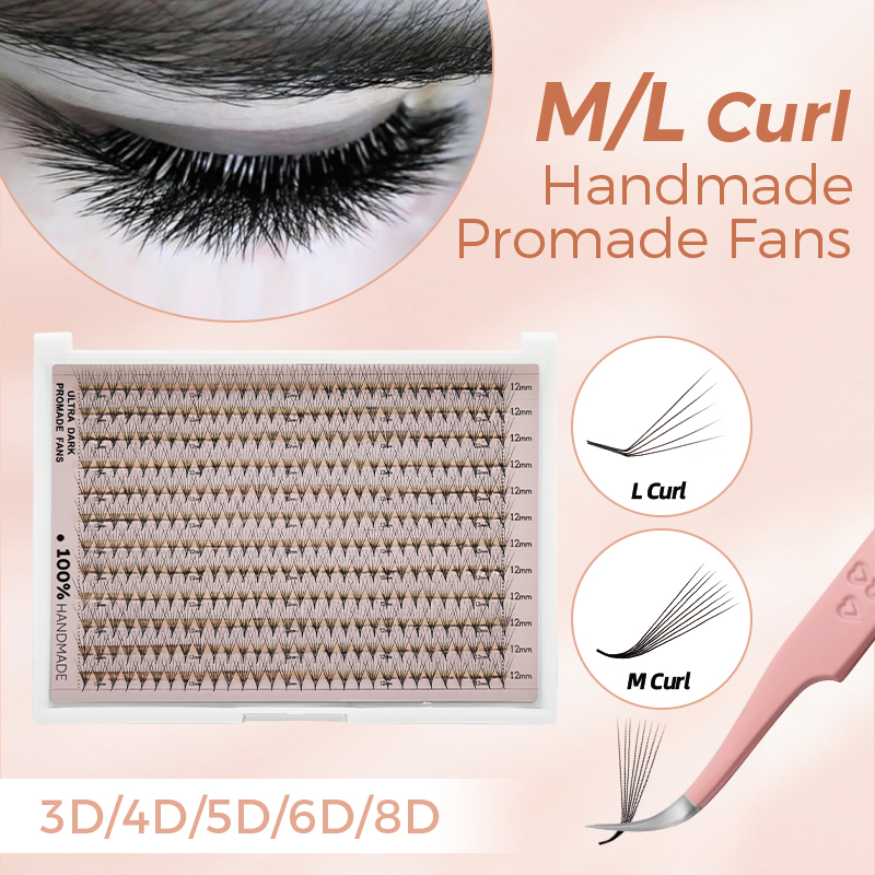 360/600本入り ブーケまつげ Lカール Mカール プレ - Eyelash Extension Or Extensions のレビューと価格