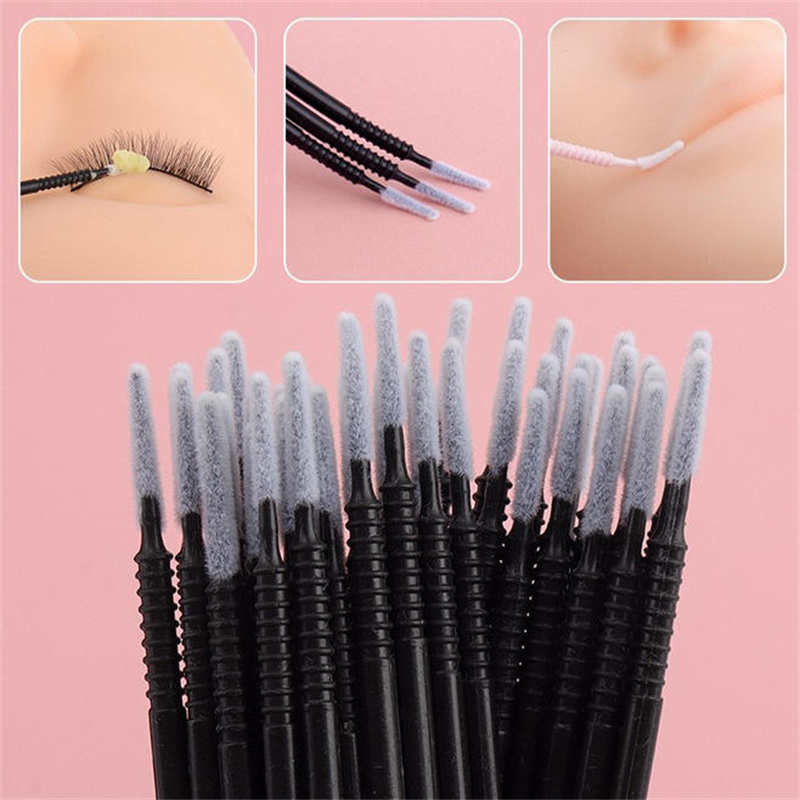 100/200/1000 個使い捨てまつげエクステンション個 - Eyelash Extension Remover のレビューと価格