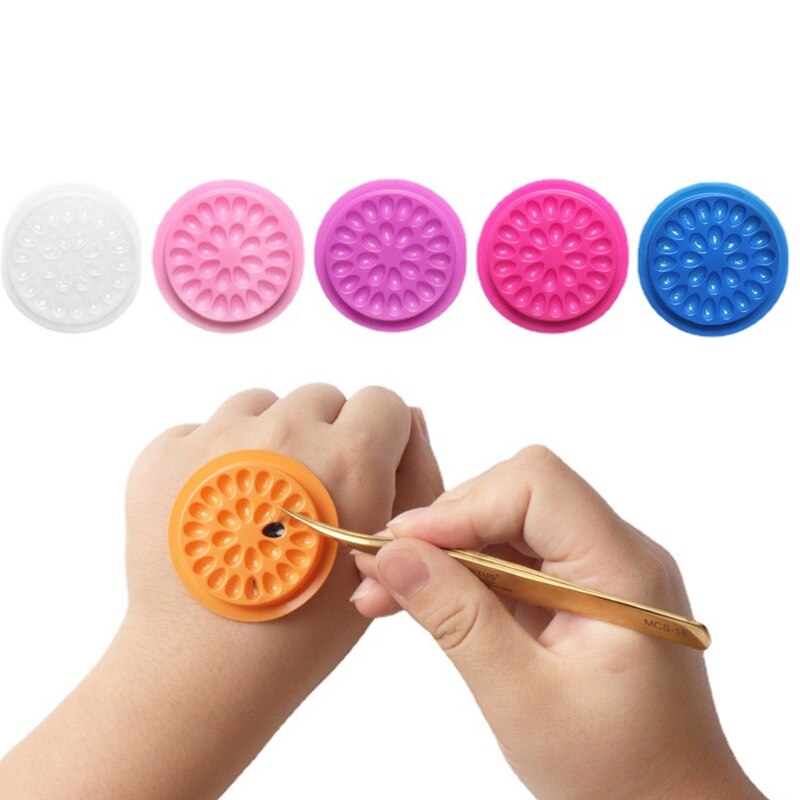 100 個まつげ接着剤ホルダーまつげエクステンション用品接着 - Eyelash Extension Maps のレビューと価格
