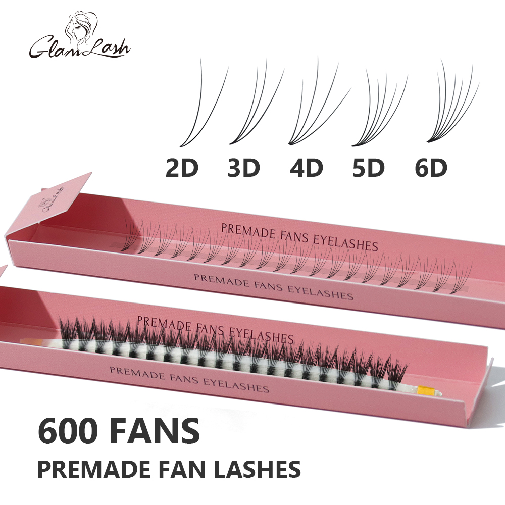 GLAMLASH プレメイドボリュームファンまつげエクステ  - Eyelash Extension Mega Volume のレビューと価格