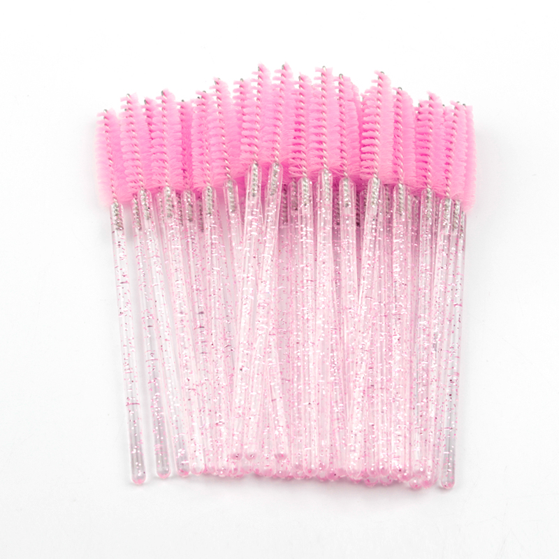 50/100 個まつげブラシマスカラワンドまつげメイクブラシ - Eyelash Extension Remover のレビューと価格