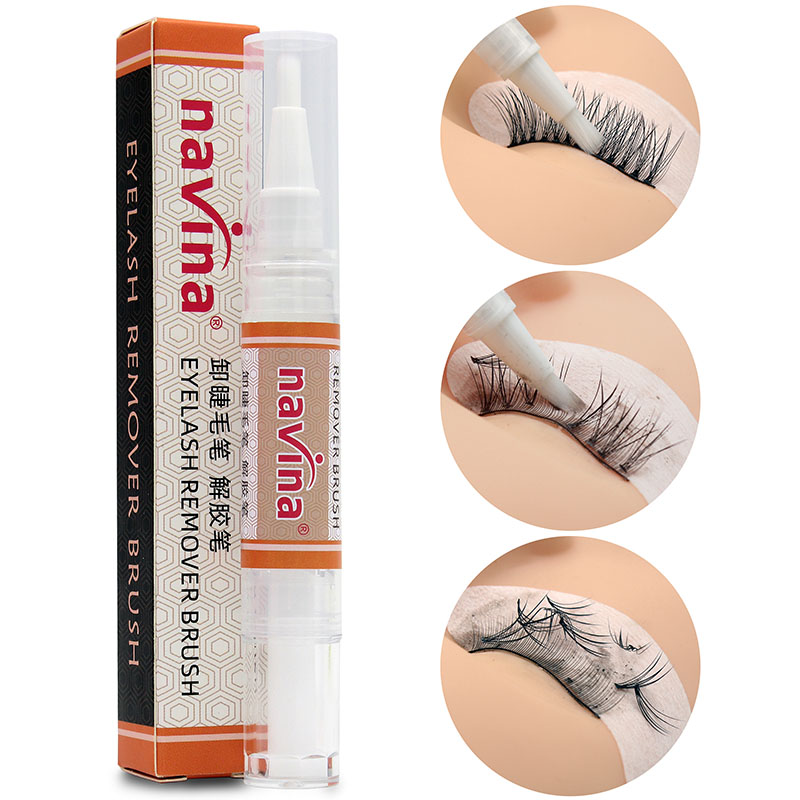 ナビナセーフラッシュグルーリムーバーブラシジェルリムーバーペ - Eyelash Extension Gel Remover のレビューと価格